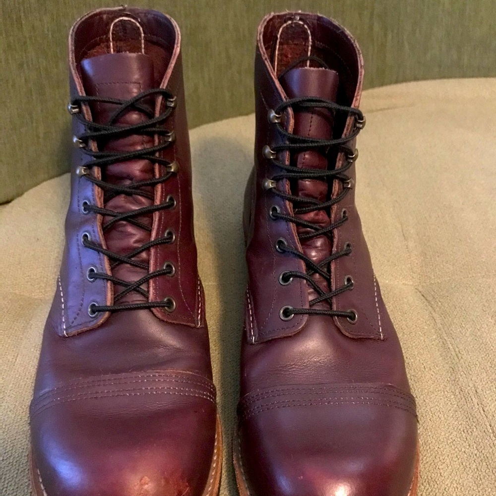 Red wing boots size 12